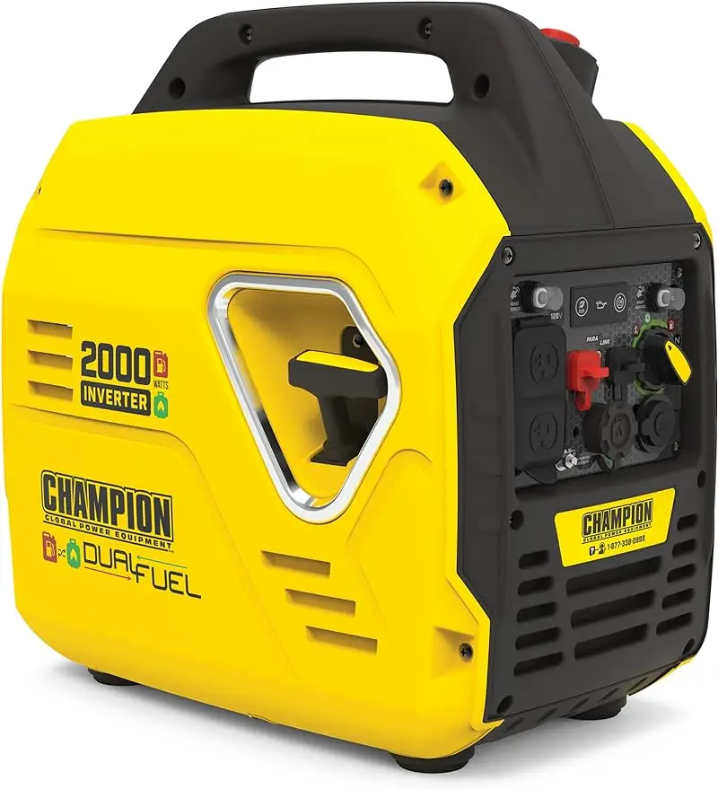 

Power Equipment 100900 2000-Watt Dual Fuel Inverter Generator, Ultralight