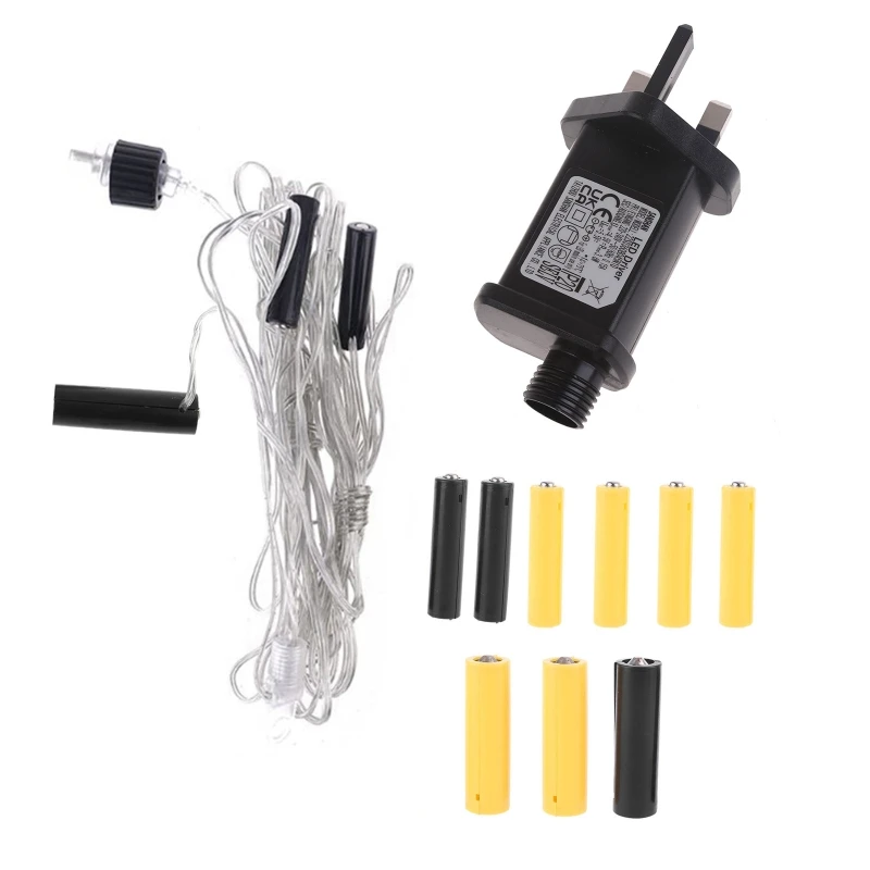 AA AAA 배터리 제거기 전원 공급 장치 어댑터 케이블 LED 램프/카메라/팬/장난감용 4.5V 3V 더미 배터리 교체