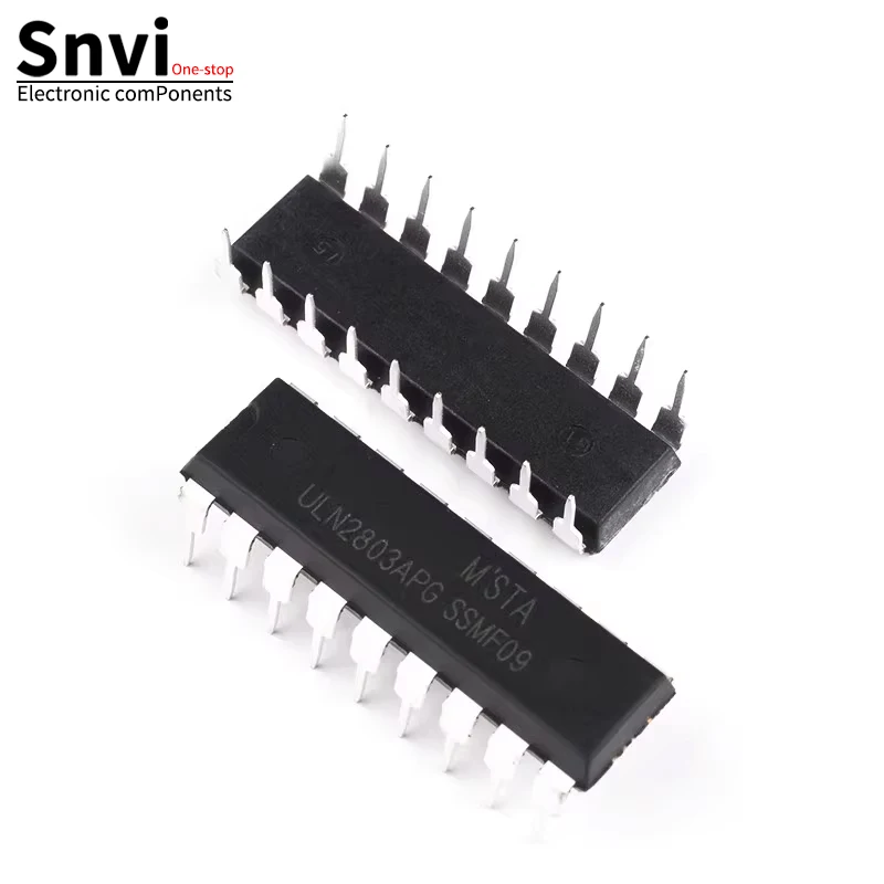 10 Stück ULN2803APG TOSHIBA DIP-18 Direkteinfügung ULN2803 Darlington-Transistor-IC-Chip