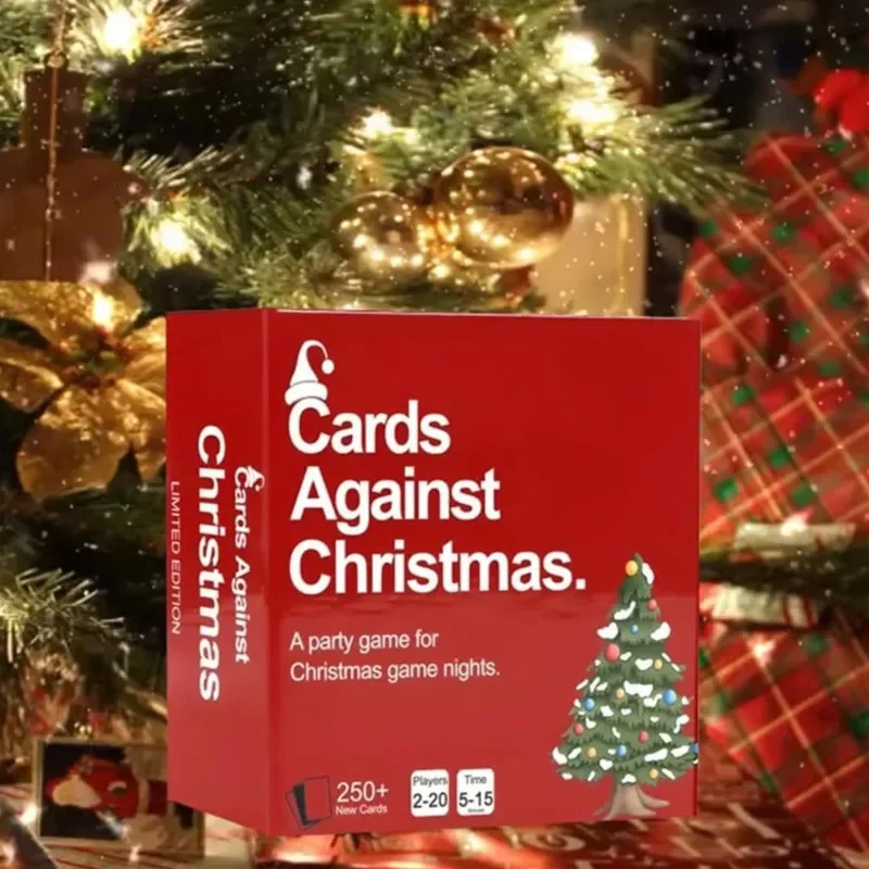 2024 Cards Against Christmas Board Game Card Expansion Party Gathering Set Creative And Fun Multiplayer Interactive Game Gifts 4