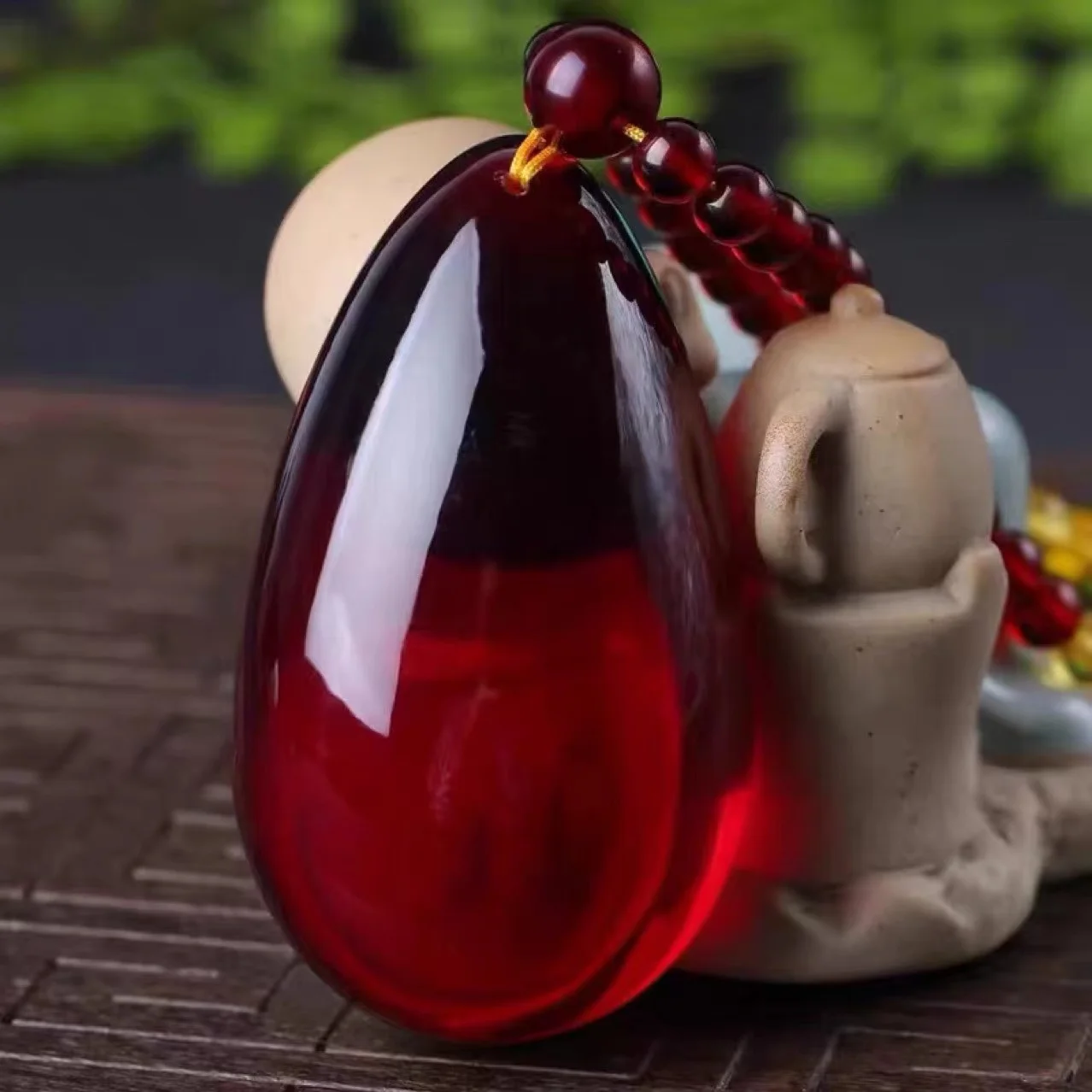 

Очаровательное ожерелье Feng yue ручной работы с полированными янтарными каплями ожерелье женское ювелирное изделие ожерелье из натурального Балтийского красного янтаря ювелирное изделие в подарок