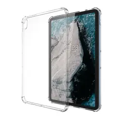 Shockproof Ultrathin Transparent Tablet Case - Soft TPU Protective Shell (10.4in - For Nokia T20)