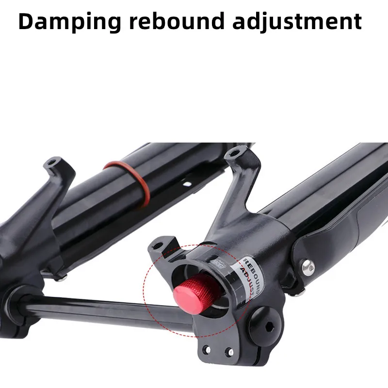 DNM USD-6 USD-6S FAT 26/27.5 Inch Snow Front Fork 15x150MM Mountain Bike Suspension Front Fork 110x15MM USD6 Stroke 160mm