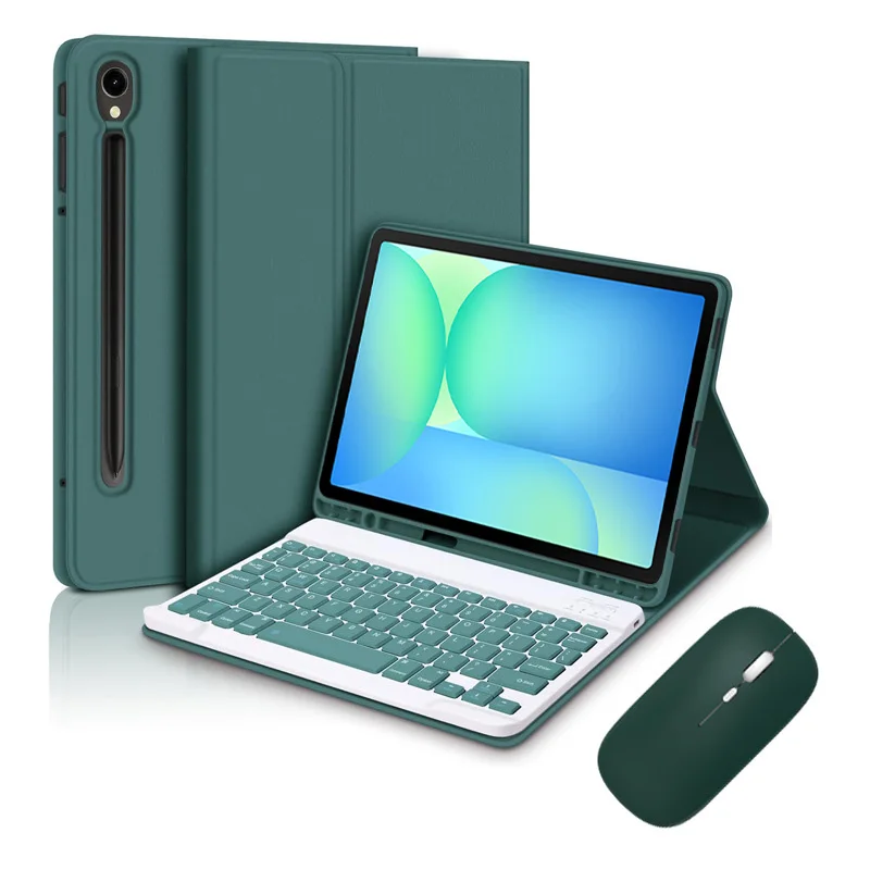 Premium Keyboard Case with Pencil Holder for 10.9-inch/11-inch Tablets