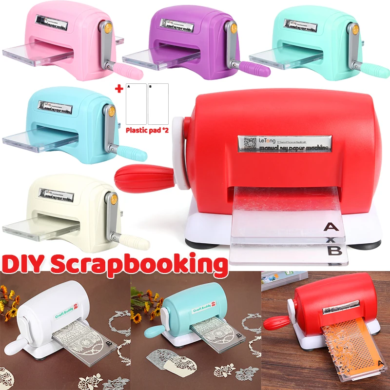 PlasticScrapbookDieCutterEmbossingMachineHomePCDiyToolingScrapbookingPaperCrafts
