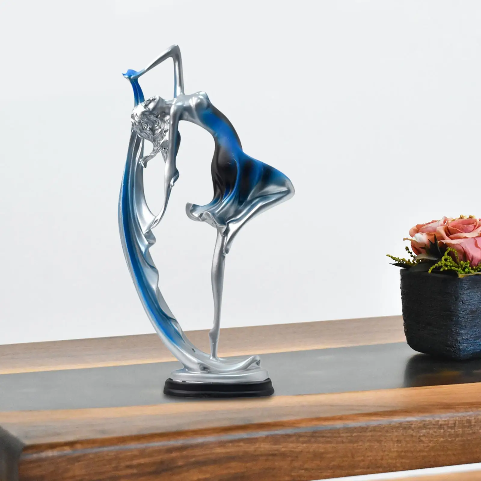 Ballet Dancing Sculpture Sculpture Desk Ornament for Tv Cabinet Desk