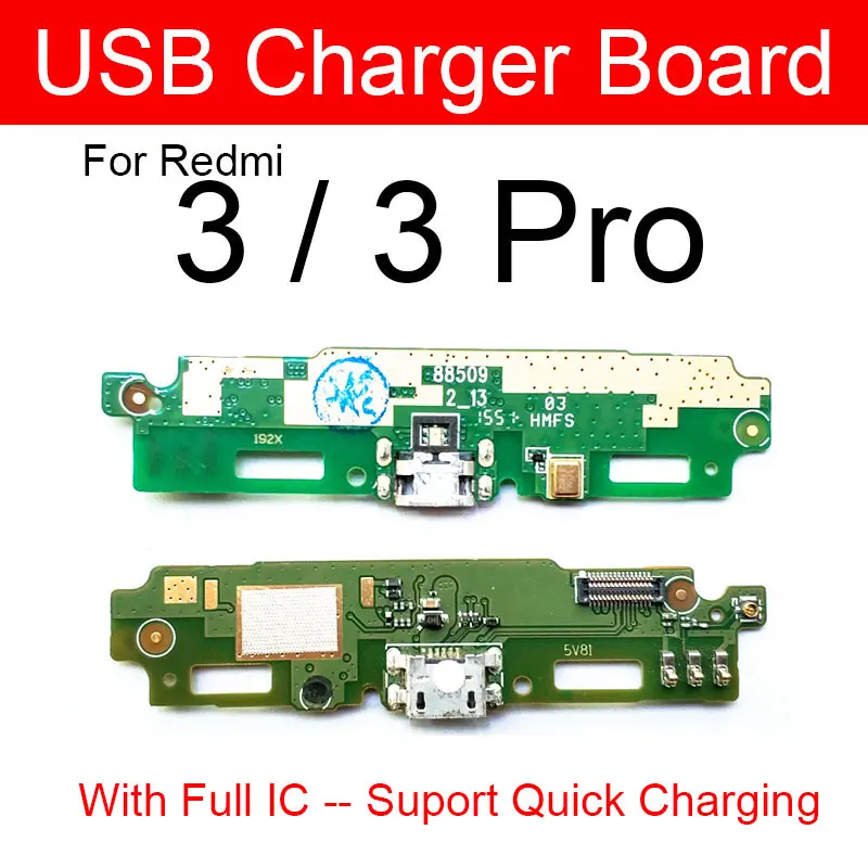Charging USB Jack Port Board For Xiaomi Redmi 9A 8A 7A 6A
