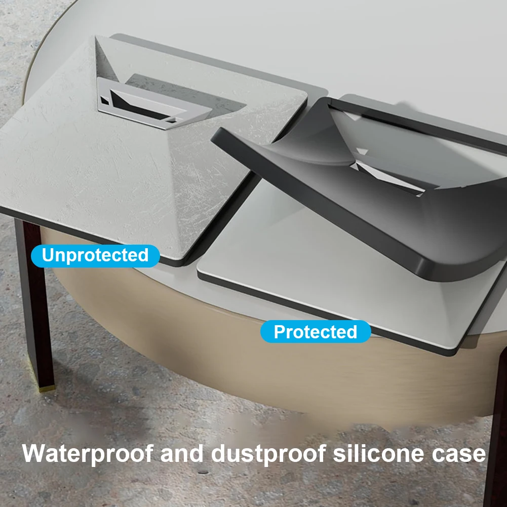 For Starlink Silicone Case Waterproof Protective Mini Case Full Cover Anti-Reflection Sticker Shell For Starlink Dish Antenna