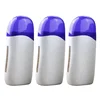 3pcs in 1 Depilatory Roll On Wax Heater Warmer with Base Refillable Wax Cartridge Hair Removal Wax-melt Machine Skin Care Tool 4