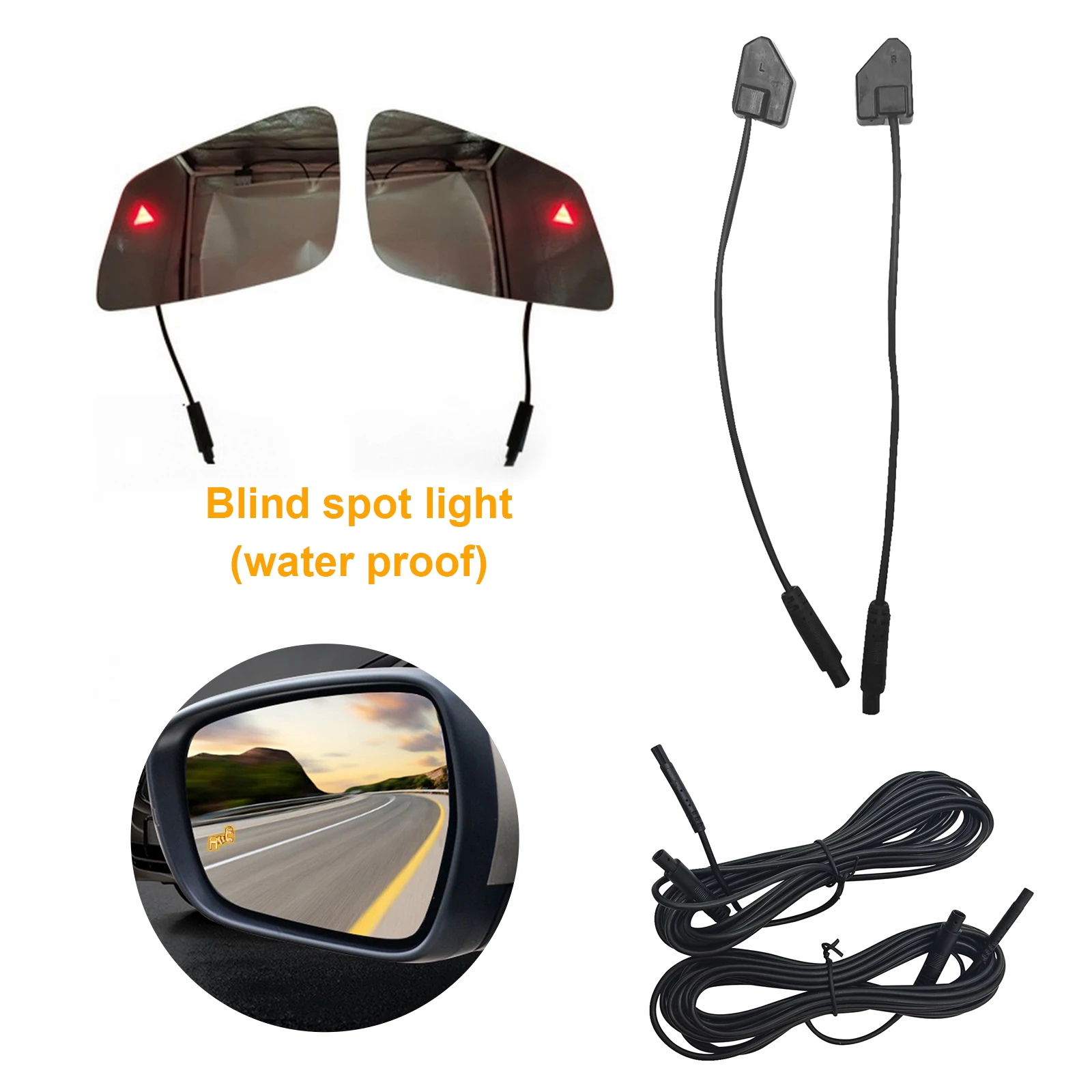 24Ghz Millimeter Wave-Radar Blind Spot Monitoring Assistant Light BSD Driving Safety Lane Change Assist