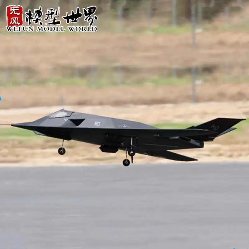 F-117 Nighthawk RCモデル 1000mm LANXIANG F-117 Nighthawk 70mm EDF jet - 800mm - SupermotoXL