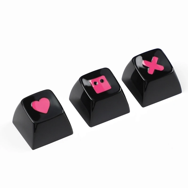 

1PC Full-aluminum Mechanical Keyboard Keycap Heart Keycap