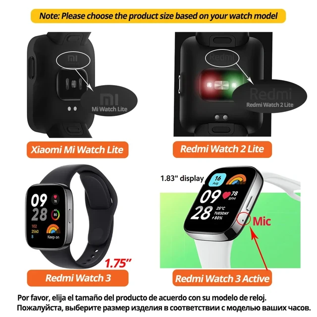 Bracelets Case Strap For Xiaomi Mi Watch Lite /Redmi Watch 3 Metal Magnetic Correa  Redmi Watch 2 lite Band Metal Bracelet+Case - AliExpress