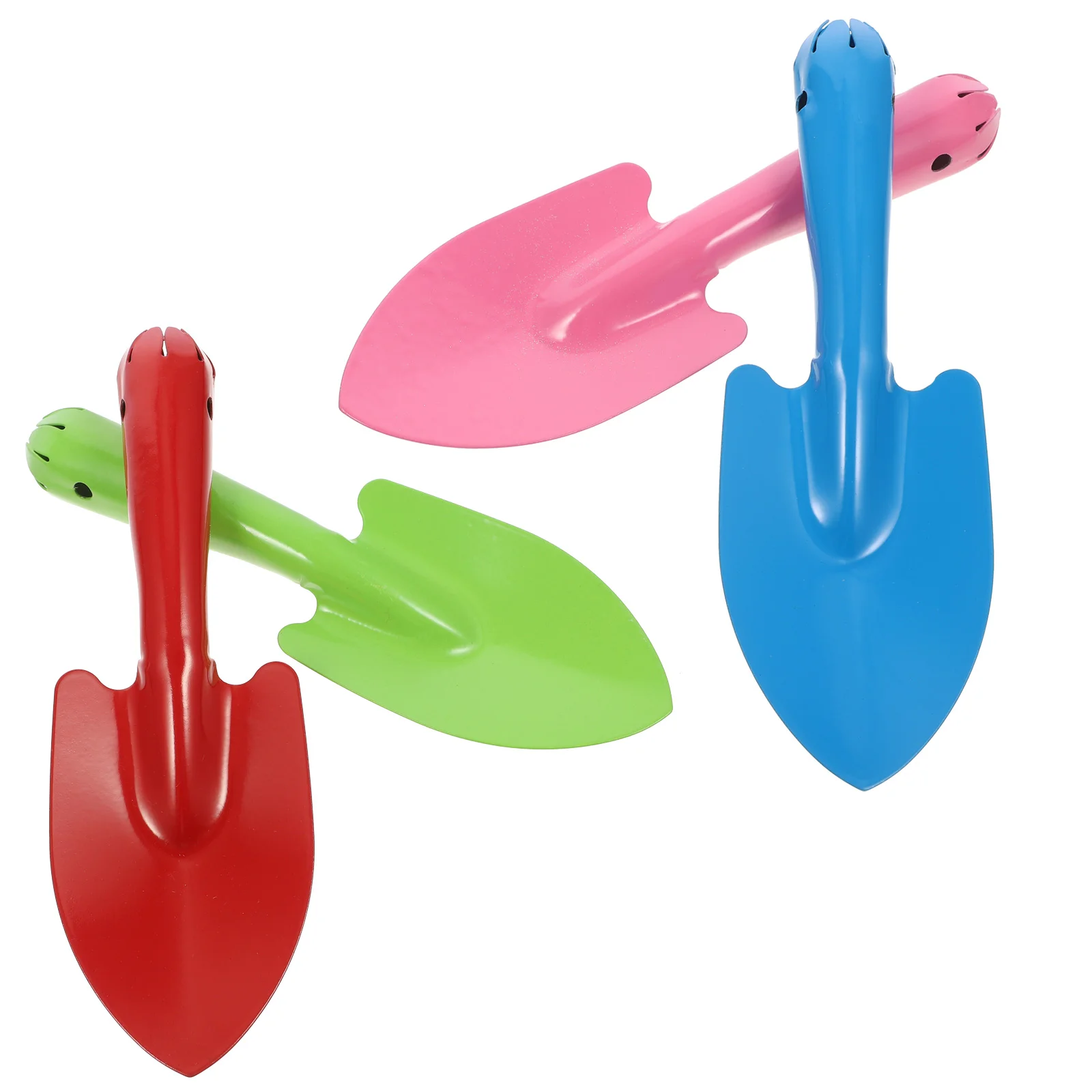 4 Pcs Siamese Small Garden Mini Foldable Outdoor Soil Plant Tool Beach Shovels Hand Folding
