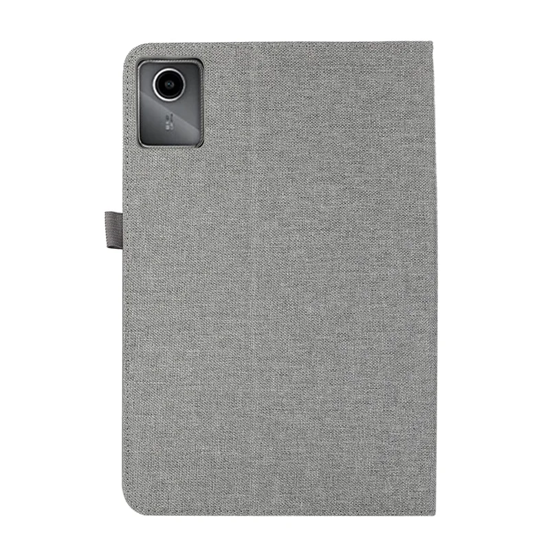 Soft Fabric Flip Stand Case for Lenovo Idea Tab 11 Tablet