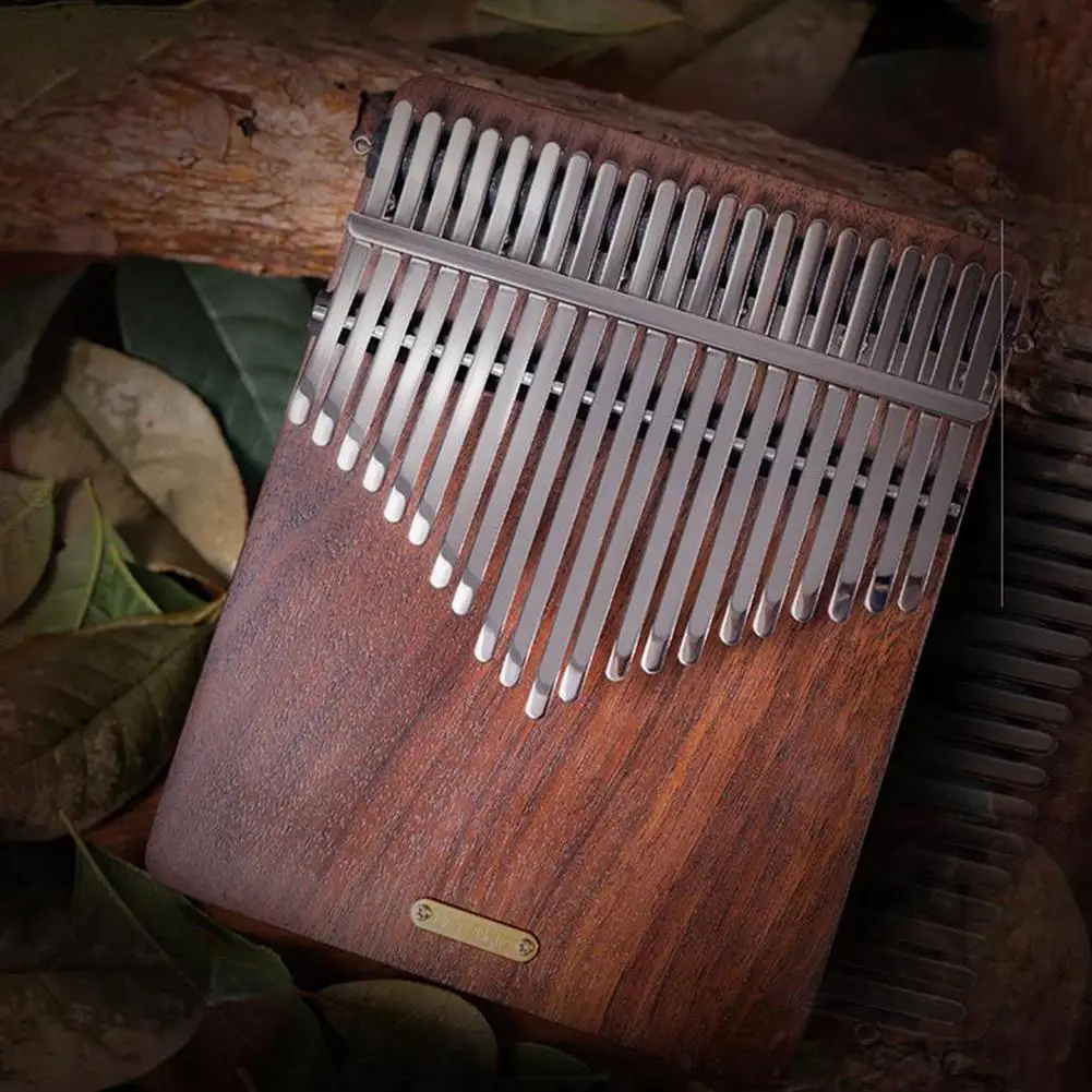 

Walnut 21-tone Kalimba Thumb Piano Portable Wooden Finger Pianos Keyboard Musical Instruments