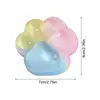 Big Cat Paw Silicone Squeeze Toys for Stress Relief Squish Paw Soft Sensory Fidget Toys Desk Accessory for for Kids Teens Adults 6