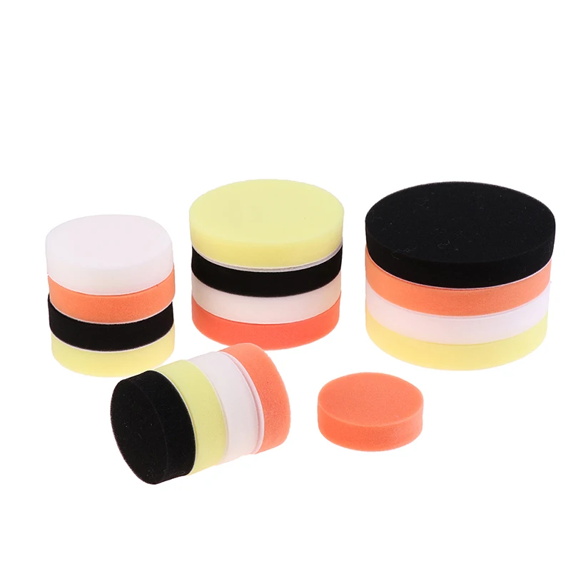 3-6 Inch Compound ing Polishing Pads Cutting Blue Yellow Sponge Pads Kit For Car er Polisher Compounding And Waxing