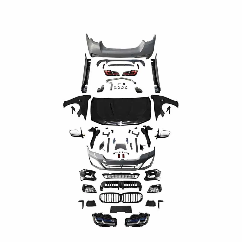 

Подходит для BMW 5 серии F18 11-17 to 21 G38 MT Surround Kit M5, Крышка корпуса, бампер, большой объемный корпус