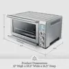 BOV845BSS Smart Pro Countertop Oven，Element iQ System Convection Powered 10 Cooking Functions Smart Oven with Slow Cook Function 6