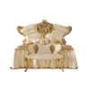 Designer Backrest High Double Bed Velvet Luxury Gold Big Princesse Adults Beds Bedroom Wooden Modern Cama De Casal Furniture 6 Designer Backrest High Double Bed Velvet Luxury Gold Big Princesse Adults Beds Bedroom Wooden Modern Cama De Casal Furniture 6