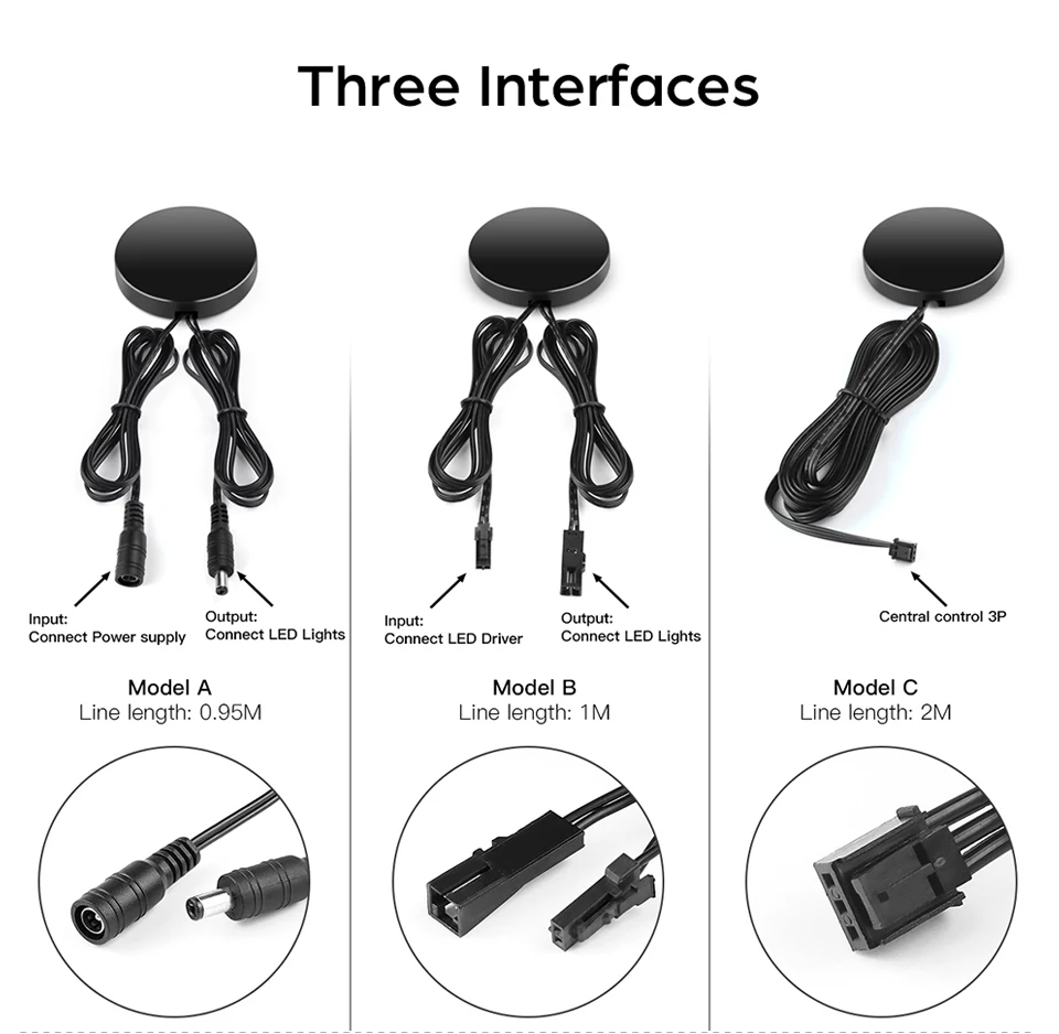 Description Picture 5 of itemHand Sweep Dimmer Sensor Penetrating Switch 12V-24V Wood Panel Touch Switch LED Dimmable Touch Sensing Hidden Switches for Light