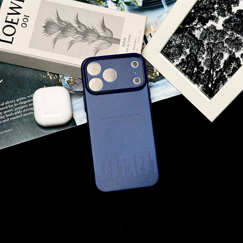 Ultra Thin Matte Translucent Phone Case - Shockproof Clear Slim Soft TPU Back Cover