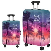Luggage Cover Stretch Fabric Suitcase Protector Baggage Dust Case Cover Suitable for 18-32inch Suitcase Travel 2