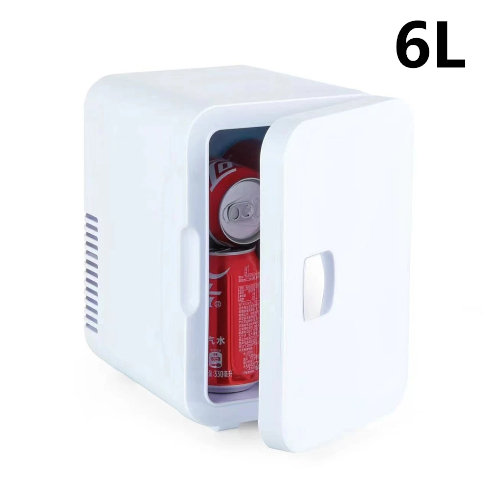 

6L 12V 110V 220V Mini Refrigerator Portable Fridge for Car Kitchen Home Camping Room Drink Beverage Cooler Warmer Freezer 미니냉장고