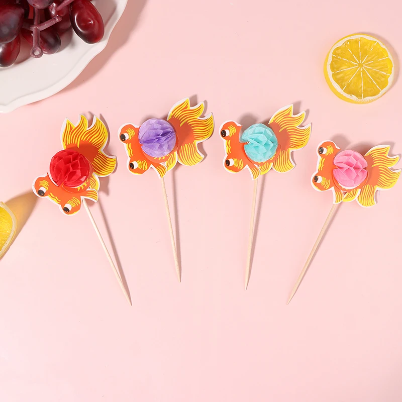 50 Stück verschiedene Ornament Papier Regenschirm Cocktail Sonnenschirme trinken Obst kuchen Topper dekorieren Geburtstags feier DIY Haushalts waren – Detail 13