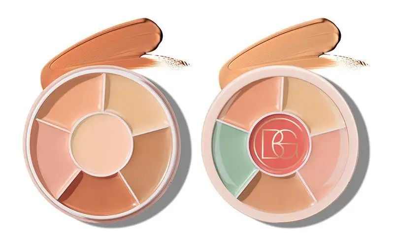 

6 Colors Correcting Concealer Palette Skin Tone Cream Cover Acne Dark Circle Color Corrector Full Coverage Highlight Concealer