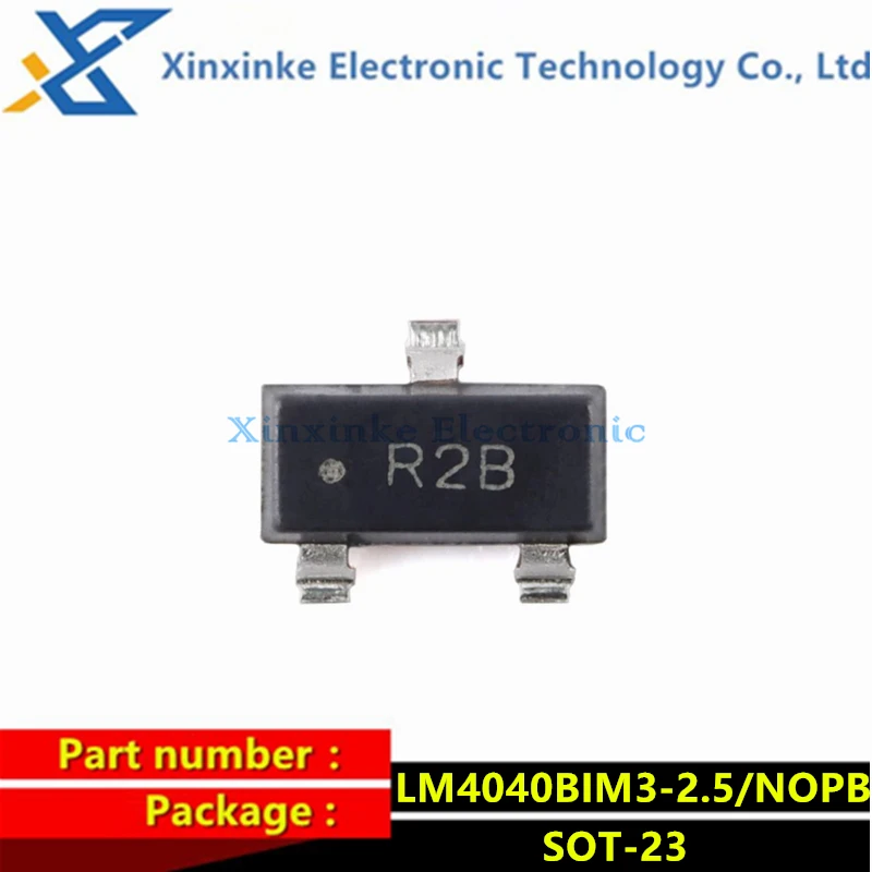 

LM4040BIM3-2.5/NOPB SOT-23-3 Mark:R2B Voltage References PREC MICROPWR SHUNT VLTG REF Power Management ICs Brand New Original