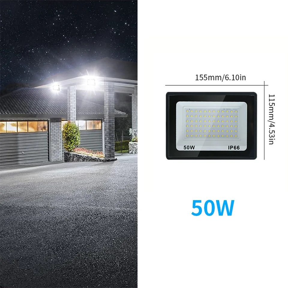 High-Brightness Waterproof LED Spotlight