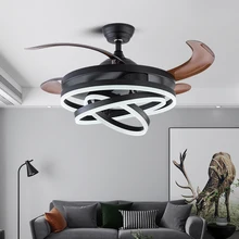 

Modern Design Ceiling Lights Remote Control Bluetooth Fun Luxury Kitchen Ceiling Lights Lampara Techo Room Decoration JW0118