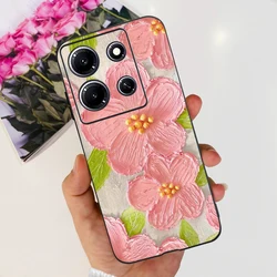Stylish Painted Soft Silicone Phone Case - Cute Fashion Design for Infinix Note 30 VIP (754)