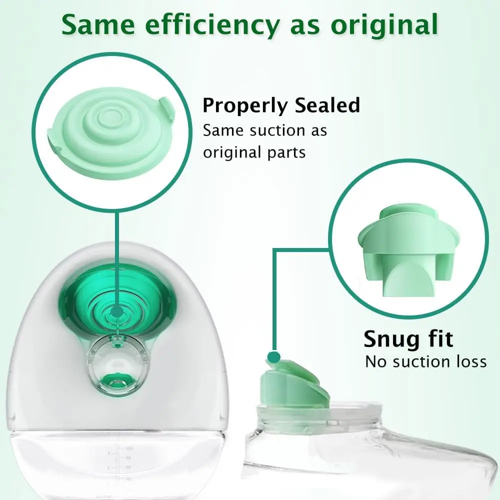 Duckbill Valves Compatible with Wearable Elvie Breast Pump,for Elvie Breast Pump Replacement Accessories, Silicone BPA Free