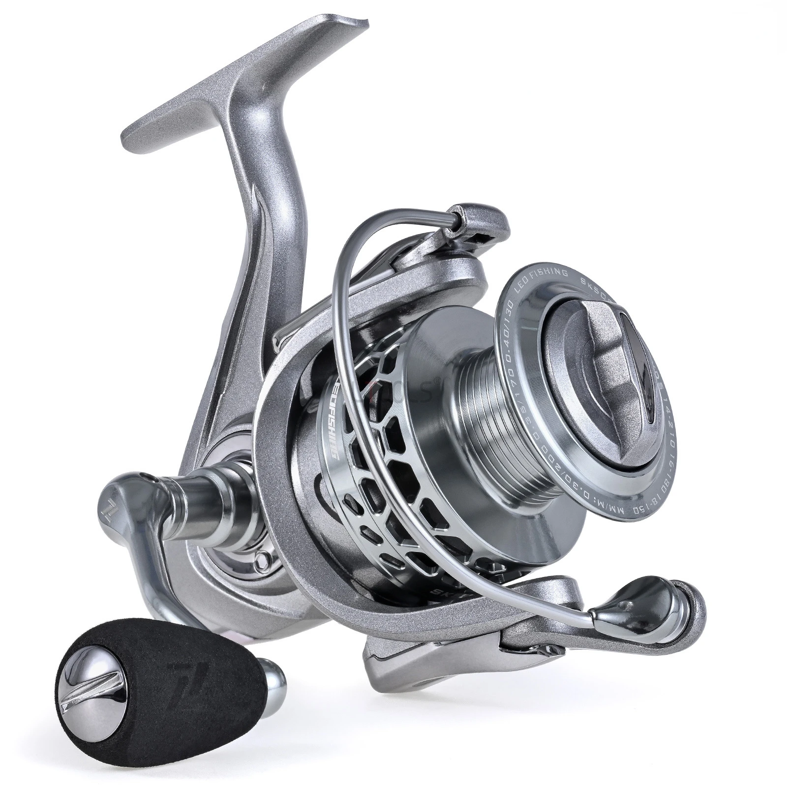 Metal Spool Left/Right Interchangeable Spinning Fishing Reels Speed Ratio  5.1:1 SK1000-5000 SK4000FB -SK6000FB 19KG Max Drag - AliExpress