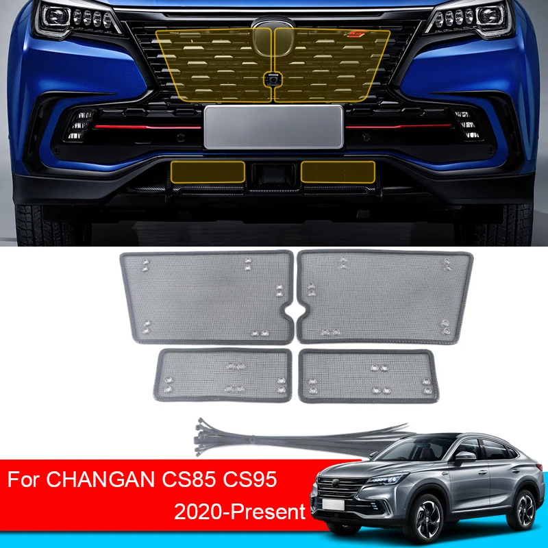 

Car Insect-proof Air Inlet Protection Cover Airin Insert Net Vent Racing Grill Filter For CHANGAN CS85 CS95 2019-2025 Accessory