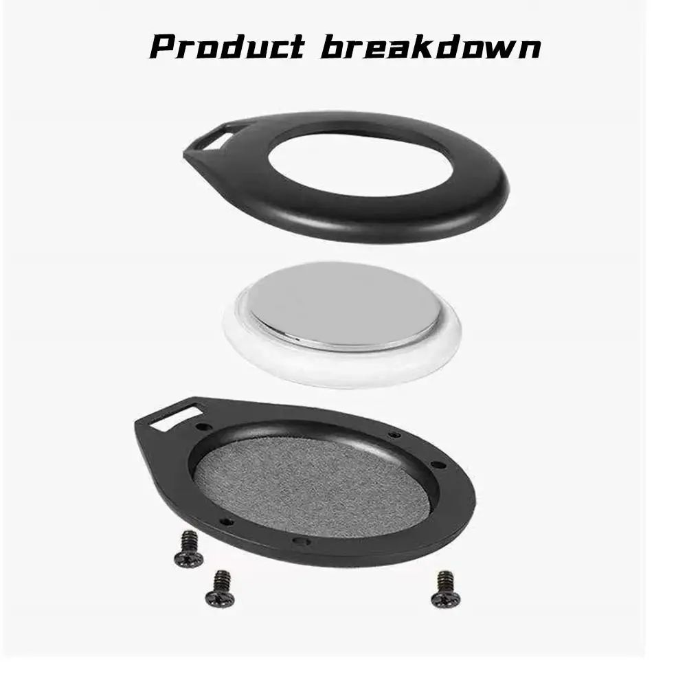 حافظة واقية لسلسلة المفاتيح المعدنية الجلدية من Ap...