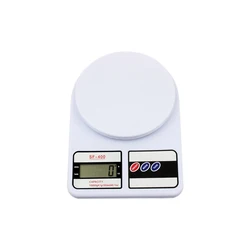 High-Precision 10kg Digital Kitchen and Baking Scale (1pc white)