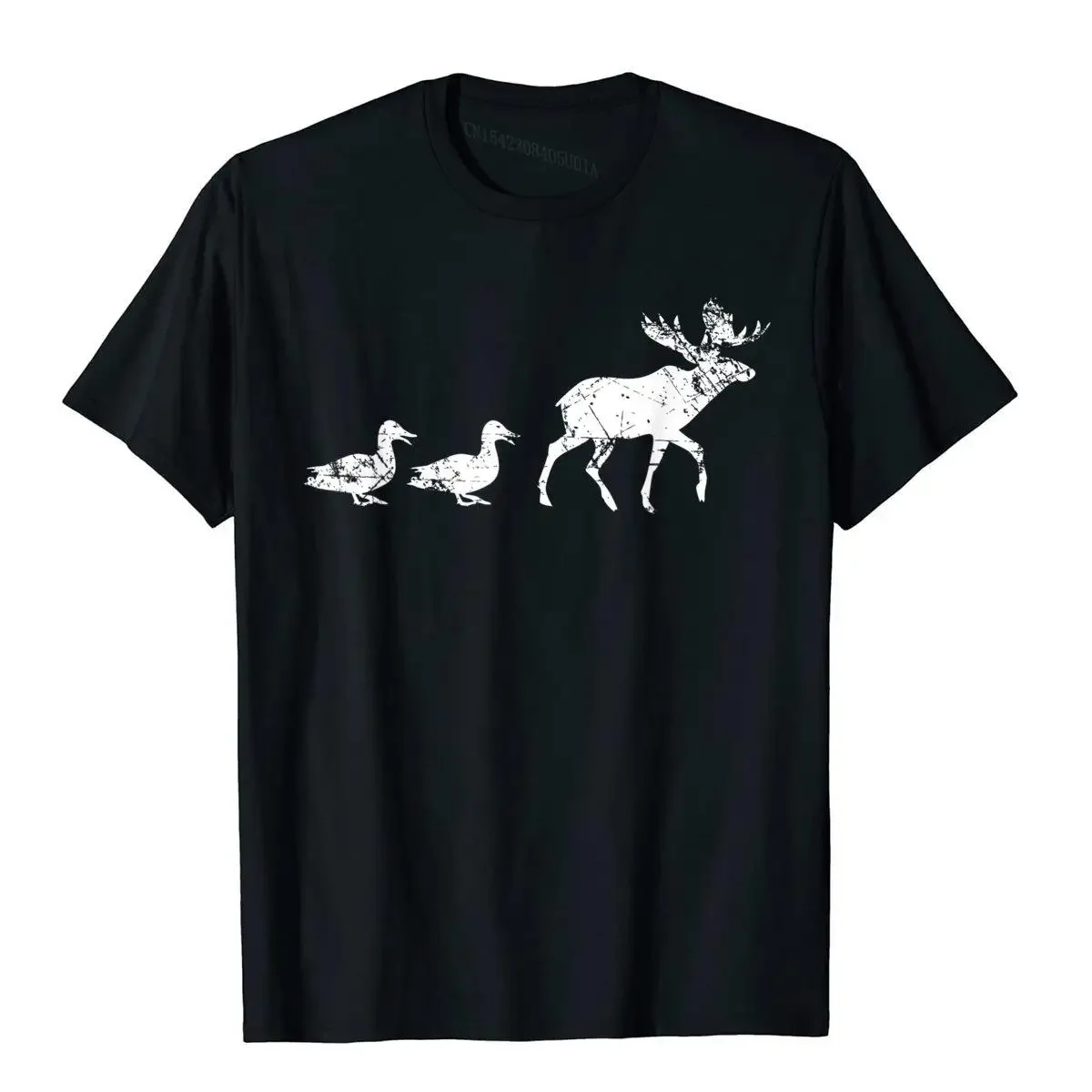 Funny Animal Pun T Shirt 2 Duck Hunting Outdoors Moose Game Cool Cotton Mens Tops Shirt Outdoor New Coming T Shirt