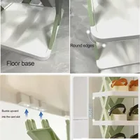 New Multi-Layer Shoe Rack Storage Organizer Household Stackable Shoe Cabinet Space Saving Storage Dormitory Shoes Rack Furniture 5