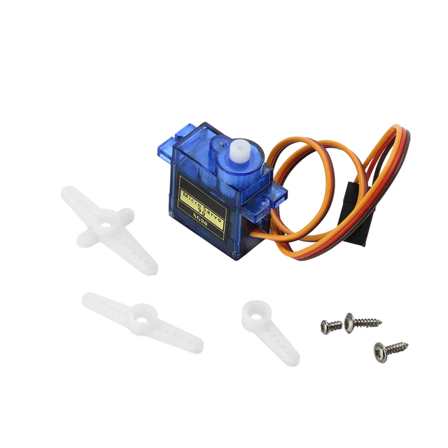 SG90 9G Servo Motor 4.8V 1.3Kg.cm 180/360 Degree Rotation Non-metallic Gear Suitable For RC Toy Airplane Diy Production 1