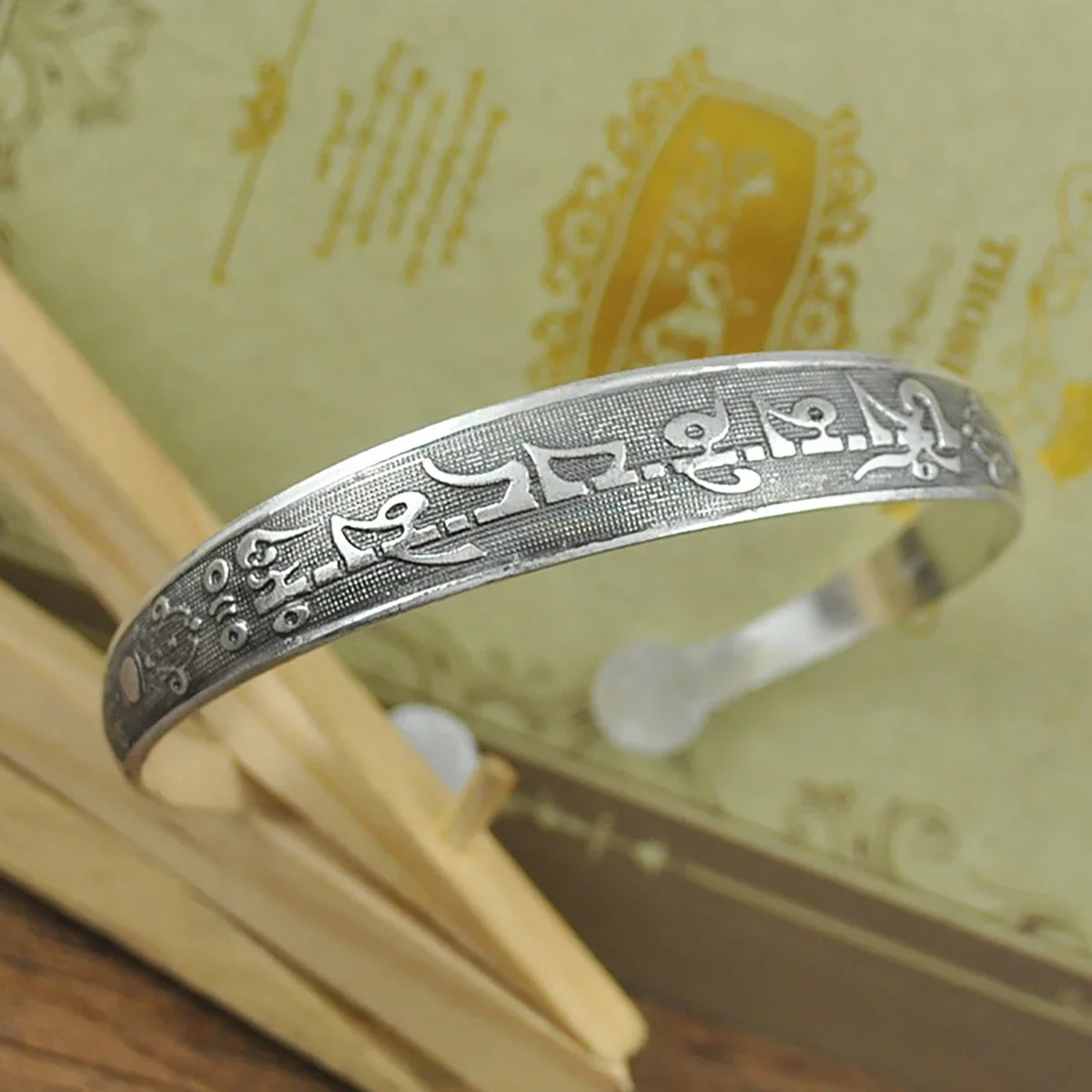 Retro Cuff Bracelet Image 9