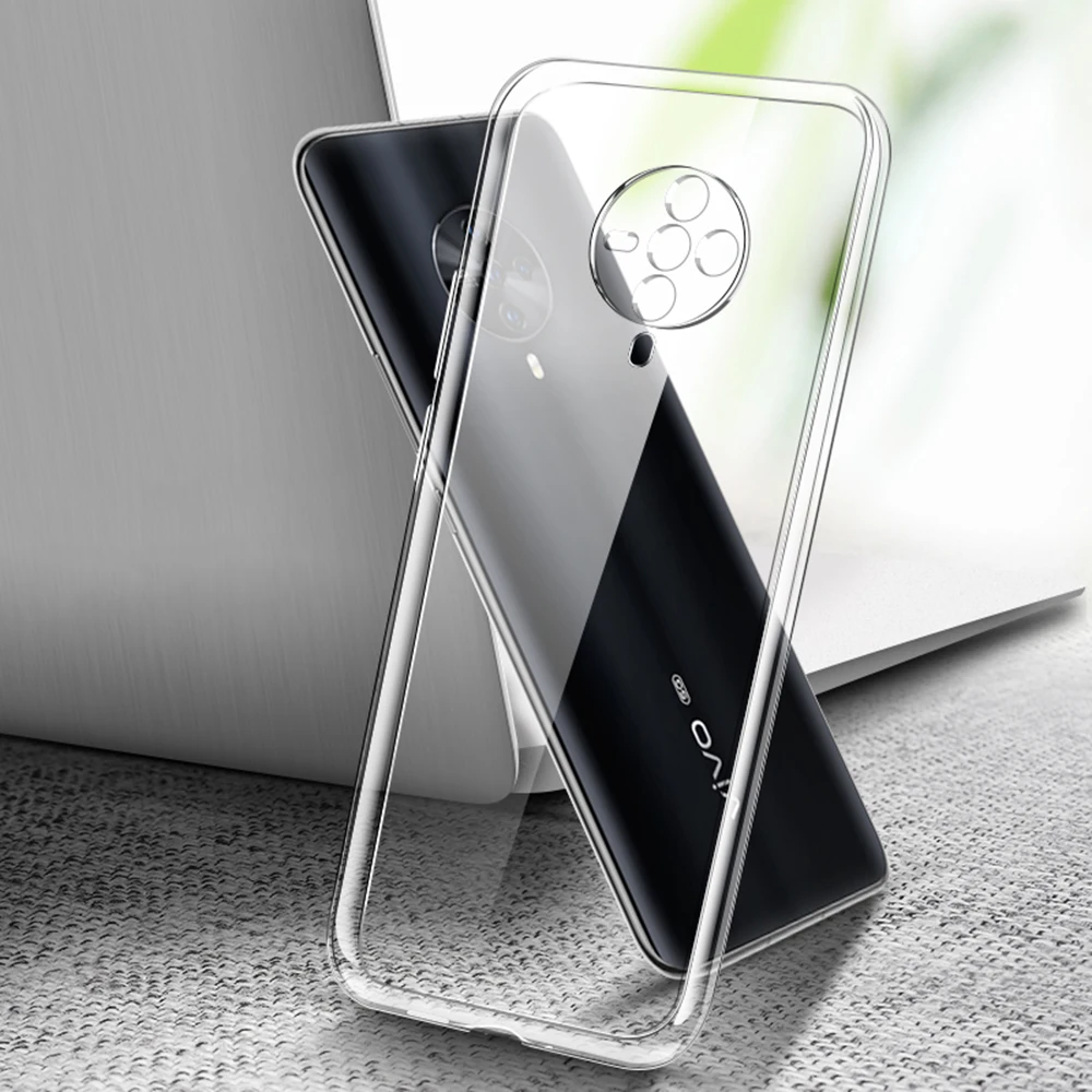 

Original Soft Clear Phone Case for VIVO S1 Pro Prime 2020 Camera Protective Transparent Shockproof Back Cover S1Pro S1Prime Girl