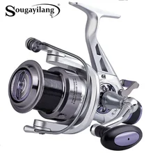 

Sougayilang 11+1BB Carp Fishing Reel Coil Wheel Spinning Fishing Reel 5.2:1 High Speed Fishing Reel Pesca
