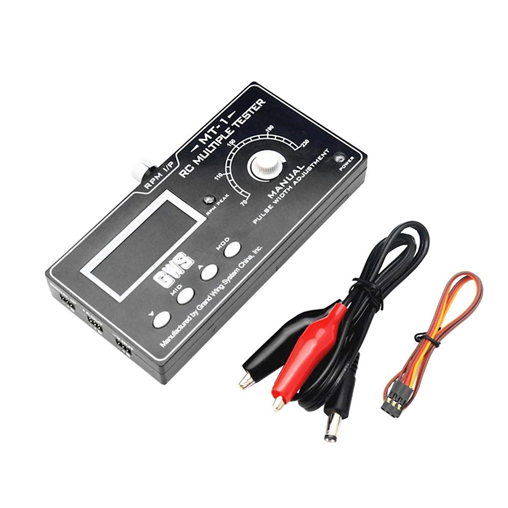 GWS MT 1 Multifunctional ServO Tester High Precision Speed Tester