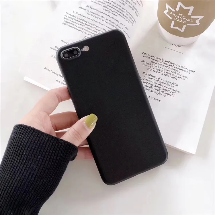 Ultra Thin Matte Plastic Fashion Case - 0.3mm Sleek Protective Cover