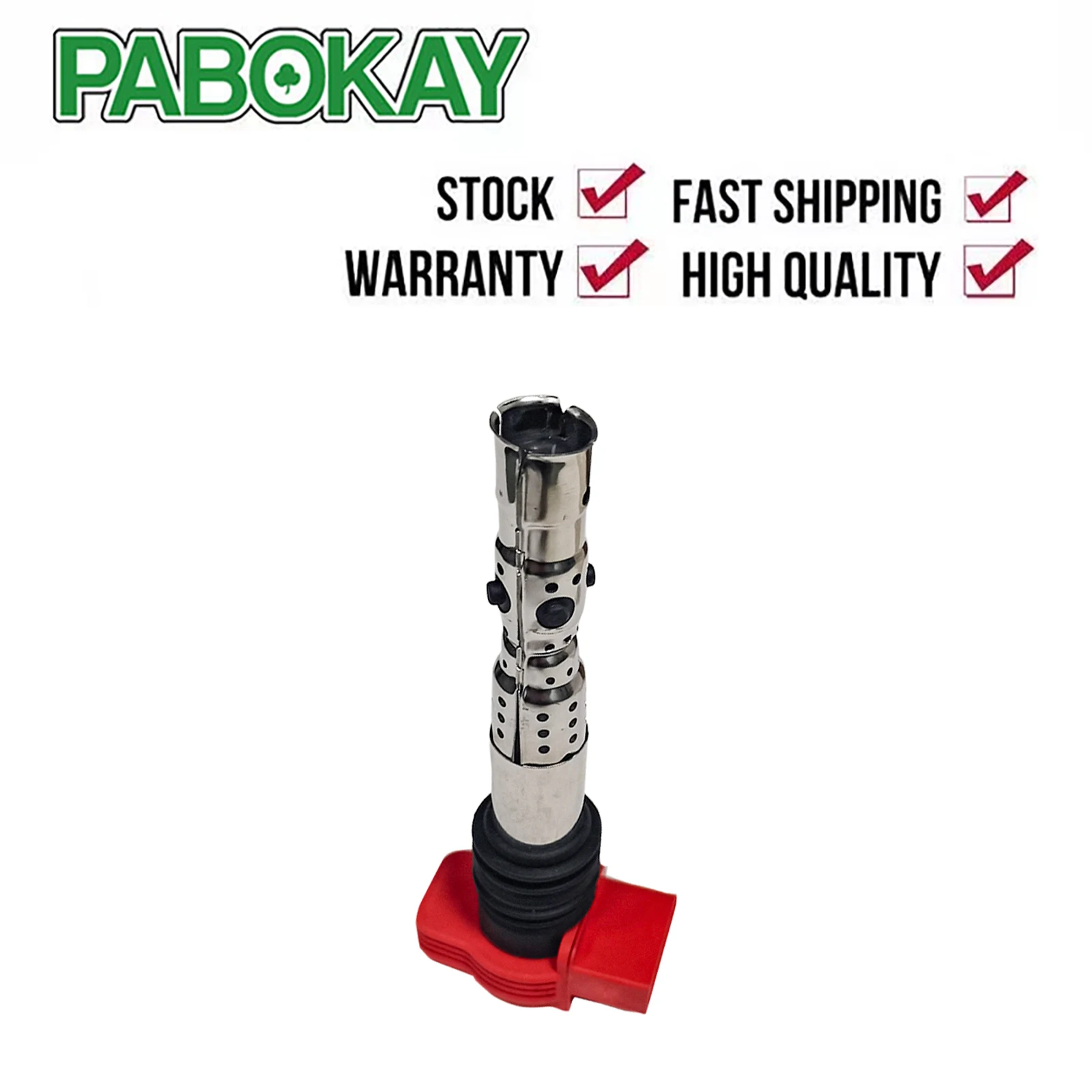 Bobina Di Accensione A Scintilla Rossa Per Audi A4 A5 A6 A8 Q5 Q7 R8 Vw Touareg Passat Dopo 2004-2014 06E 905 115 E 06 E905115E/D/C/B