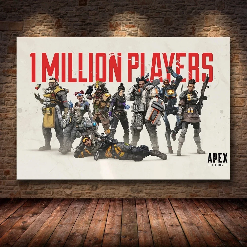 Apex Game Poster Canvas Art Painting Picture Wall Sticker for Coffee House Bar Cool Boys Bedroom Home Mural Art Decor Poster